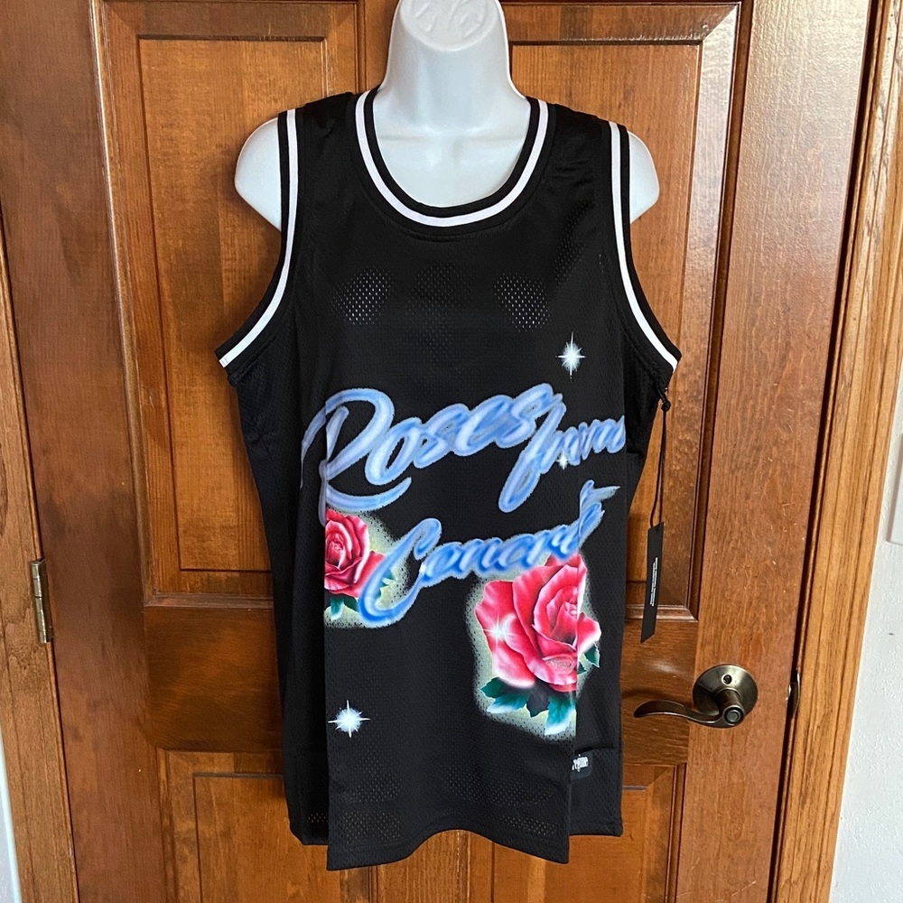 Civil Regime #08 Roses From Concrete Basketball Jersey Brand New Size Small